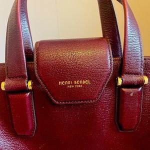 Henri Bendel New York large satchel with original dust bag